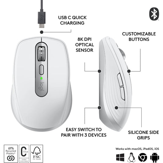 Logitech MX Anywhere 3 Wireless Mouse