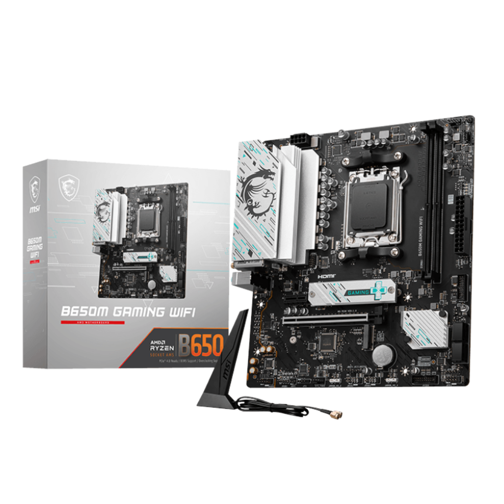 MSI B650M GAMING Wi-Fi 6E Motherboard, AM5 Socket, DDR5 Memory