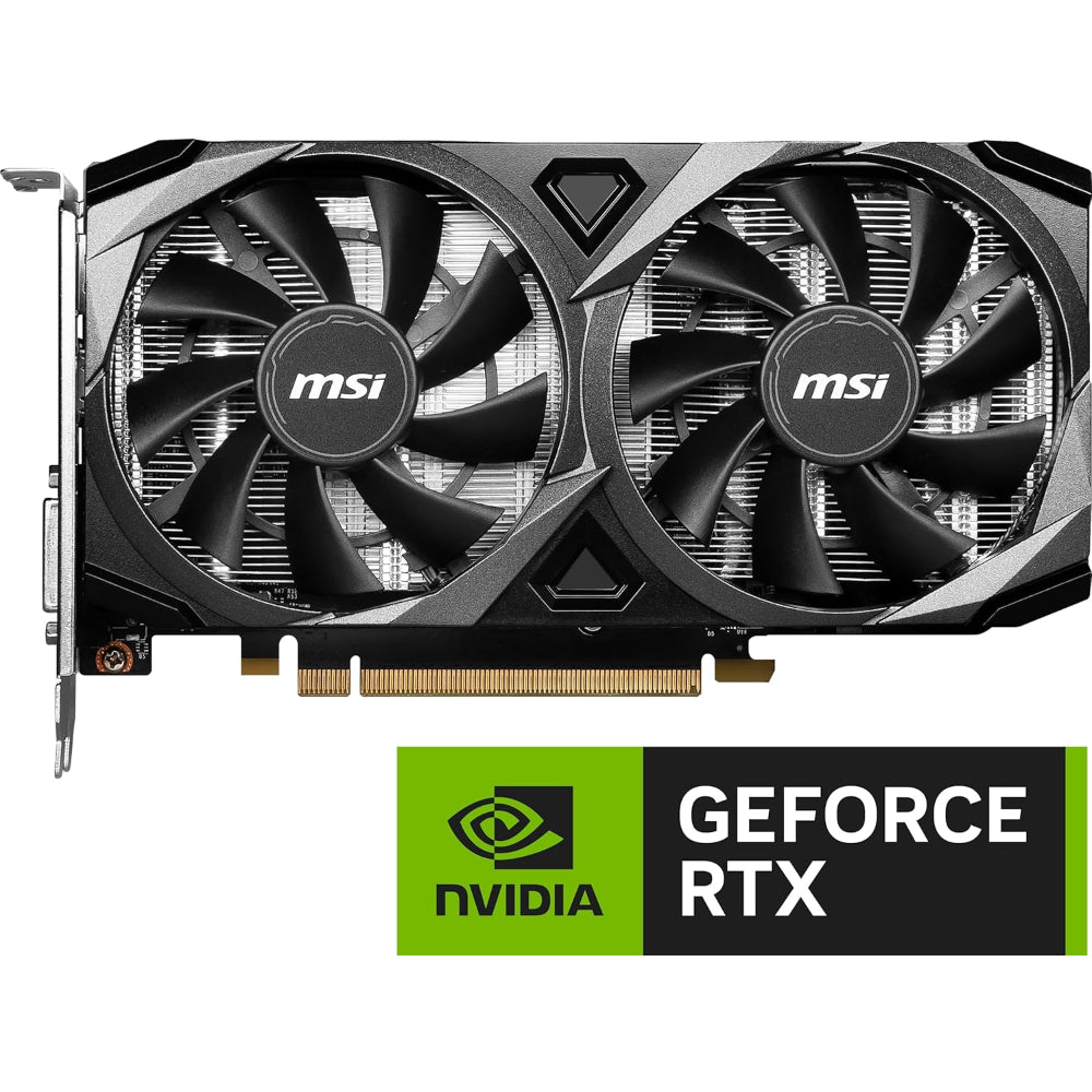 MSI GeForce RTX 3050 VENTUS 2X XS OC 8GB GDDR6 Graphics Card