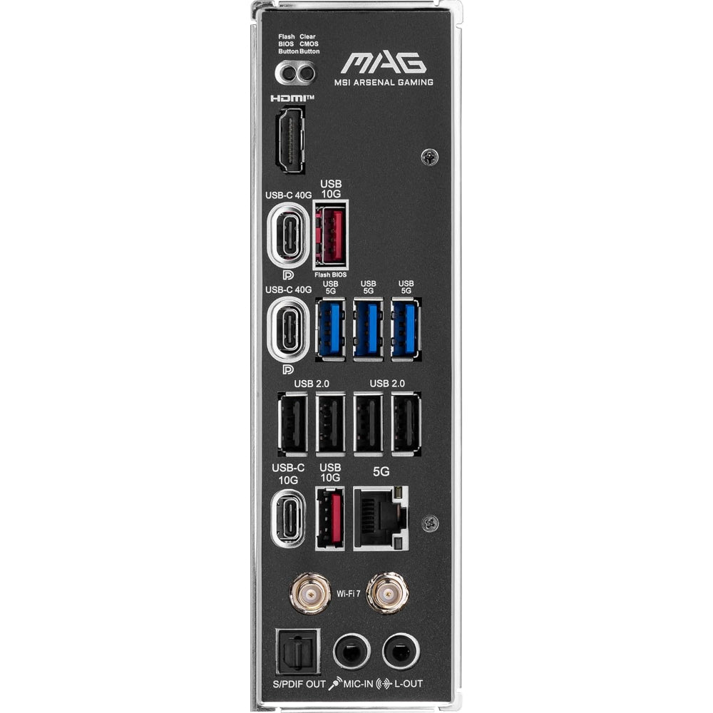 MSI MAG X870 Tomahawk WiFi 7 Motherboard, AM5 Socket, DDR5 Memory