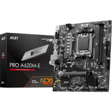 MSI PRO A620M-E Motherboard, AM5 Socket, DDR5 Memory