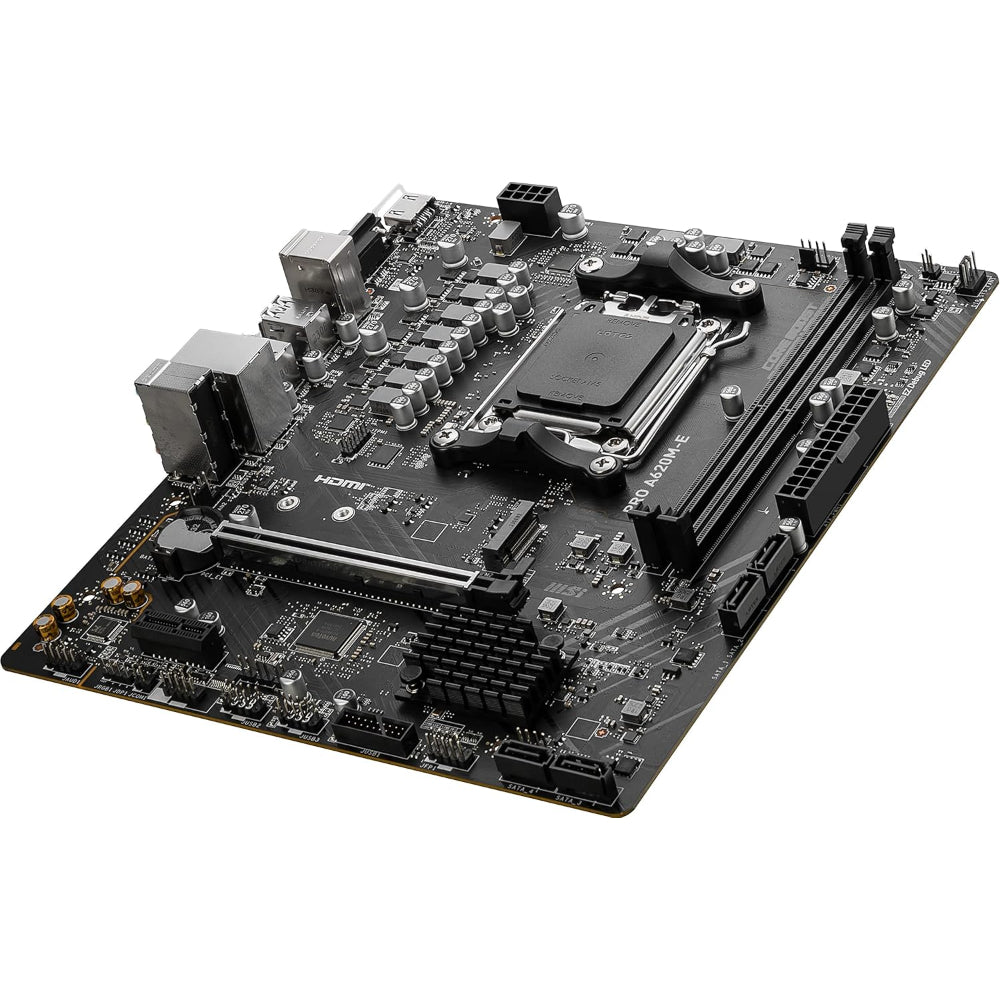 MSI PRO A620M-E Motherboard, AM5 Socket, DDR5 Memory