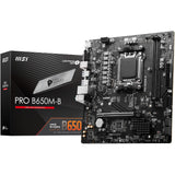 MSI PRO B650M-B Motherboard, AM5 Socket, DDR5 Memory