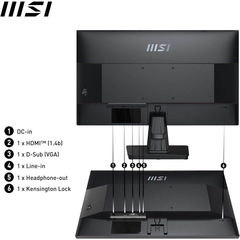 MSI Pro MP251 Monitor, 25 inch