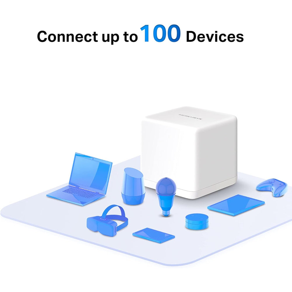 نظام اكسيس بوينت واي فاي للمنزل ميركوسيس هالو H30G AC1300، سرعة 1300 ميجابايت في الثانية (3 قطع)