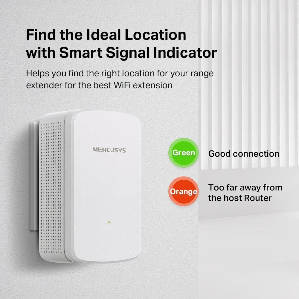 Mercusys ME10 Wi-Fi Range Extender, 300Mbps