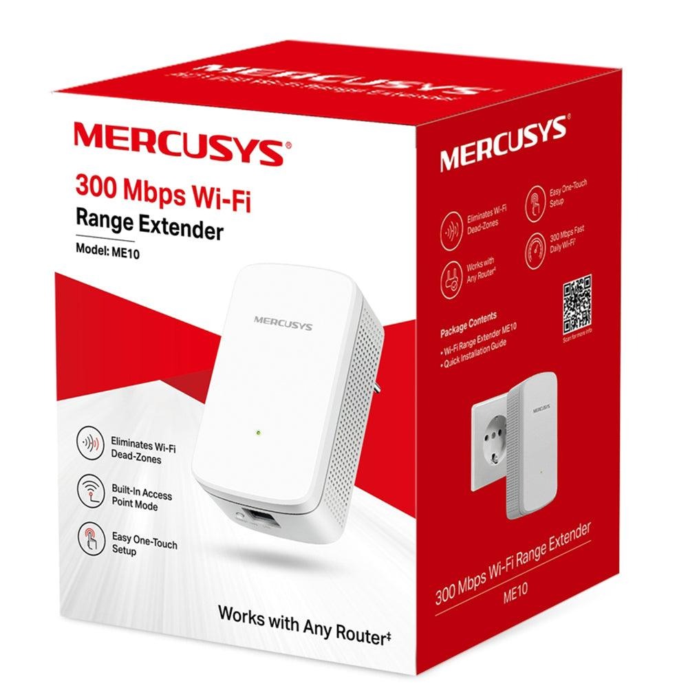 Mercusys ME10 Wi-Fi Range Extender, 300Mbps