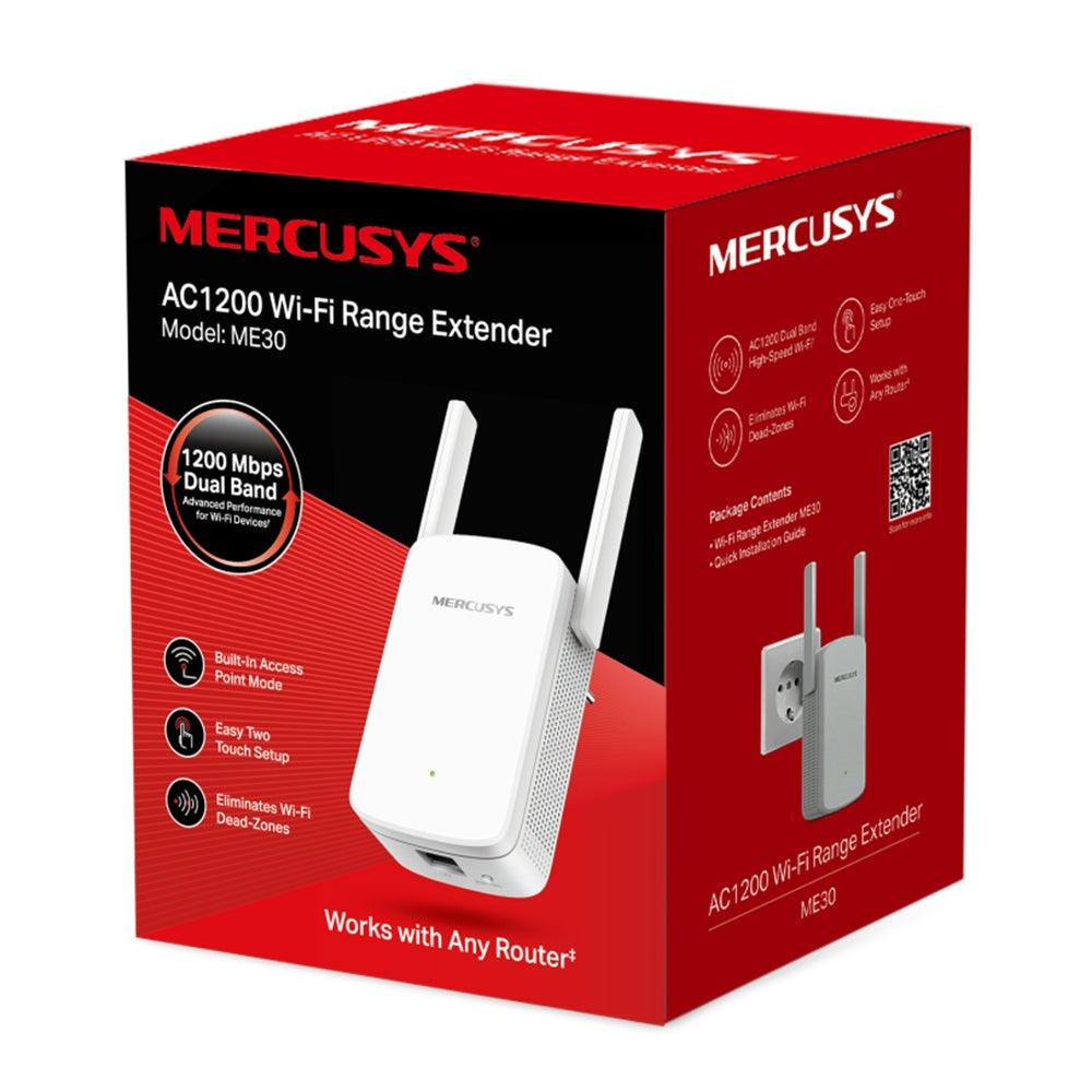 Mercusys ME30 AC1200 Wi-Fi Range Extender, 1200Mbps