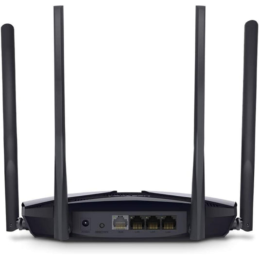 Mercusys MR70X AX1800 Dual Band Router, 4 Ports, 1800Mbps