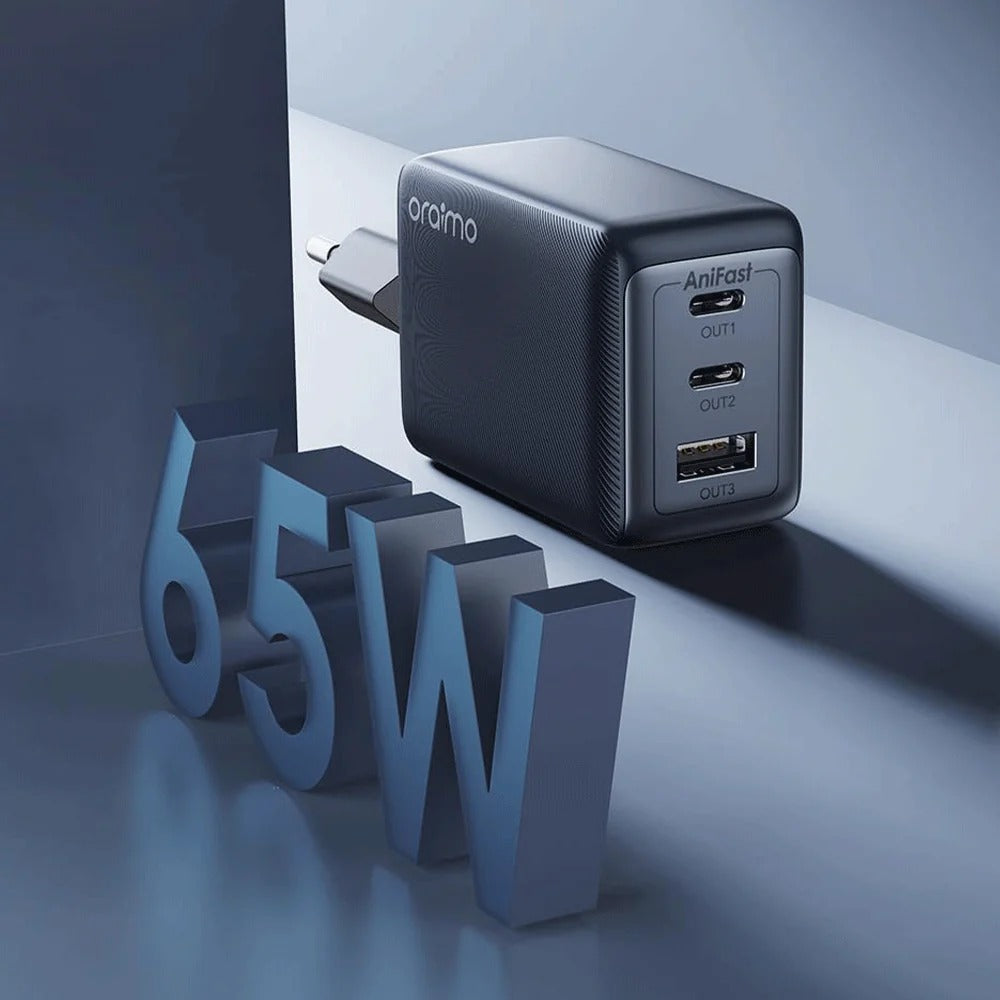 Oraimo OCW-E111T Charger Power Adapter - 65W