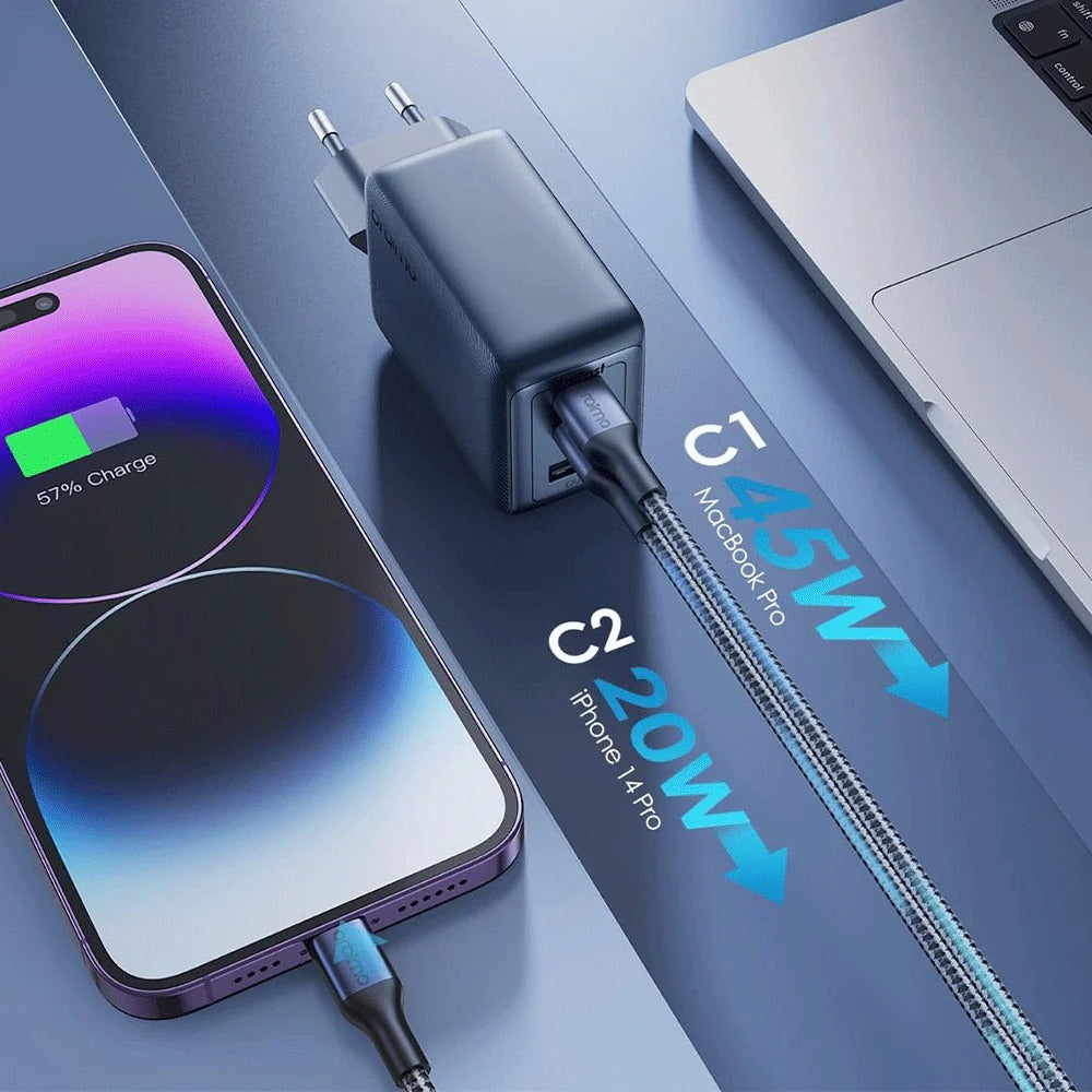 Oraimo OCW-E111T Charger Power Adapter - 65W