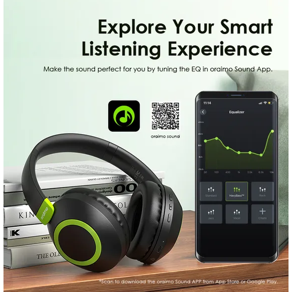 Oraimo BoomPop 2 Bluetooth Headphone