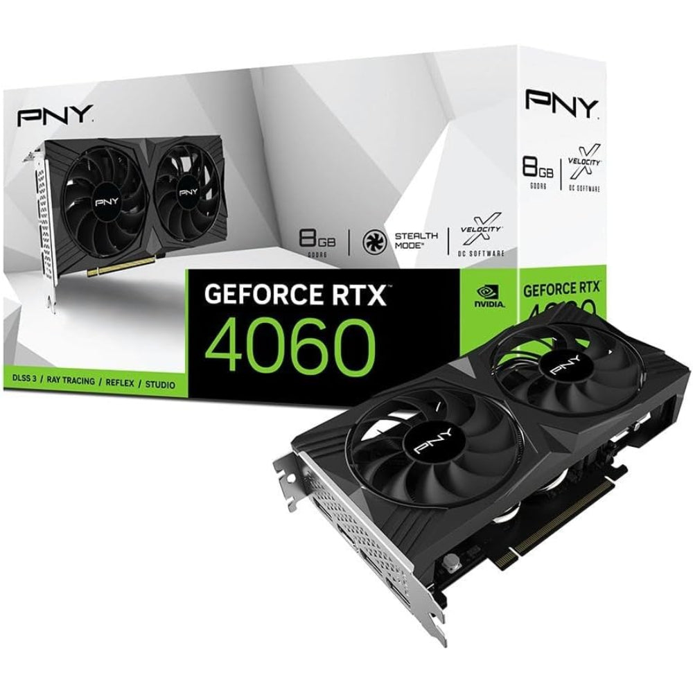PNY GeForce RTX 4060 VERTO 8GB GDDR6 Graphics Card