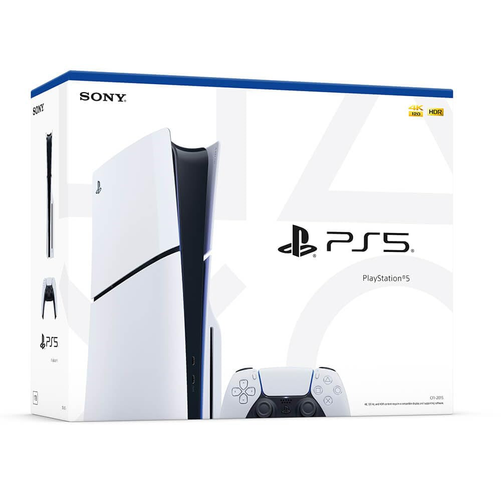 Sony PlayStation 5 Slim Disc Version, 1TB SSD
