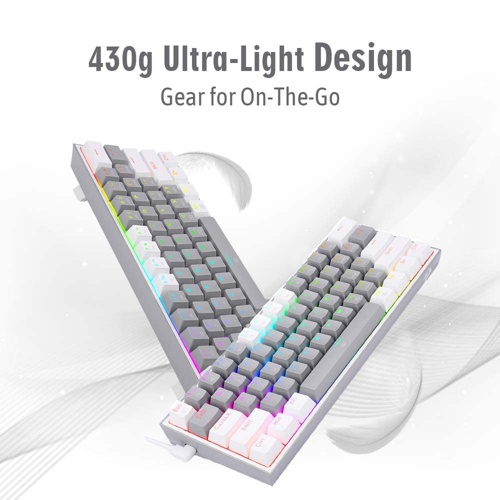 Redragon K616 Fizz Pro Wireless/Wired Gaming Keyboard