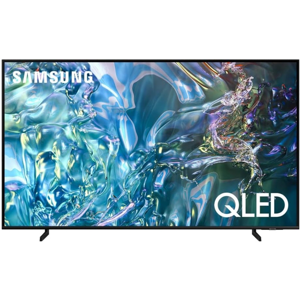 تلفزيون سمارت 4K QLED سامسونج، مقاس 65 بوصة، مع جهاز ريسيفر مدمج - 65Q60D