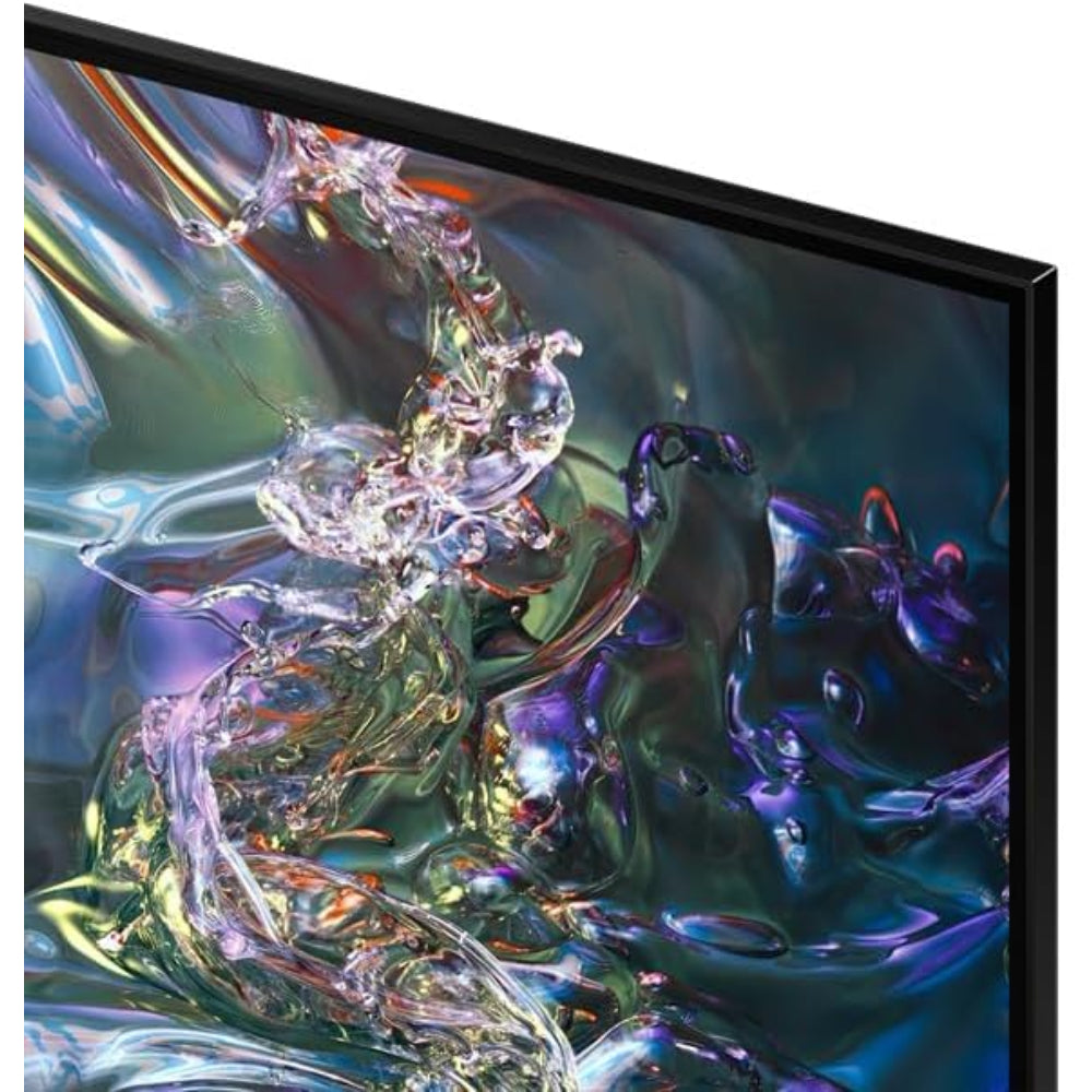 تلفزيون سمارت 4K QLED سامسونج، مقاس 65 بوصة، مع جهاز ريسيفر مدمج - 65Q60D