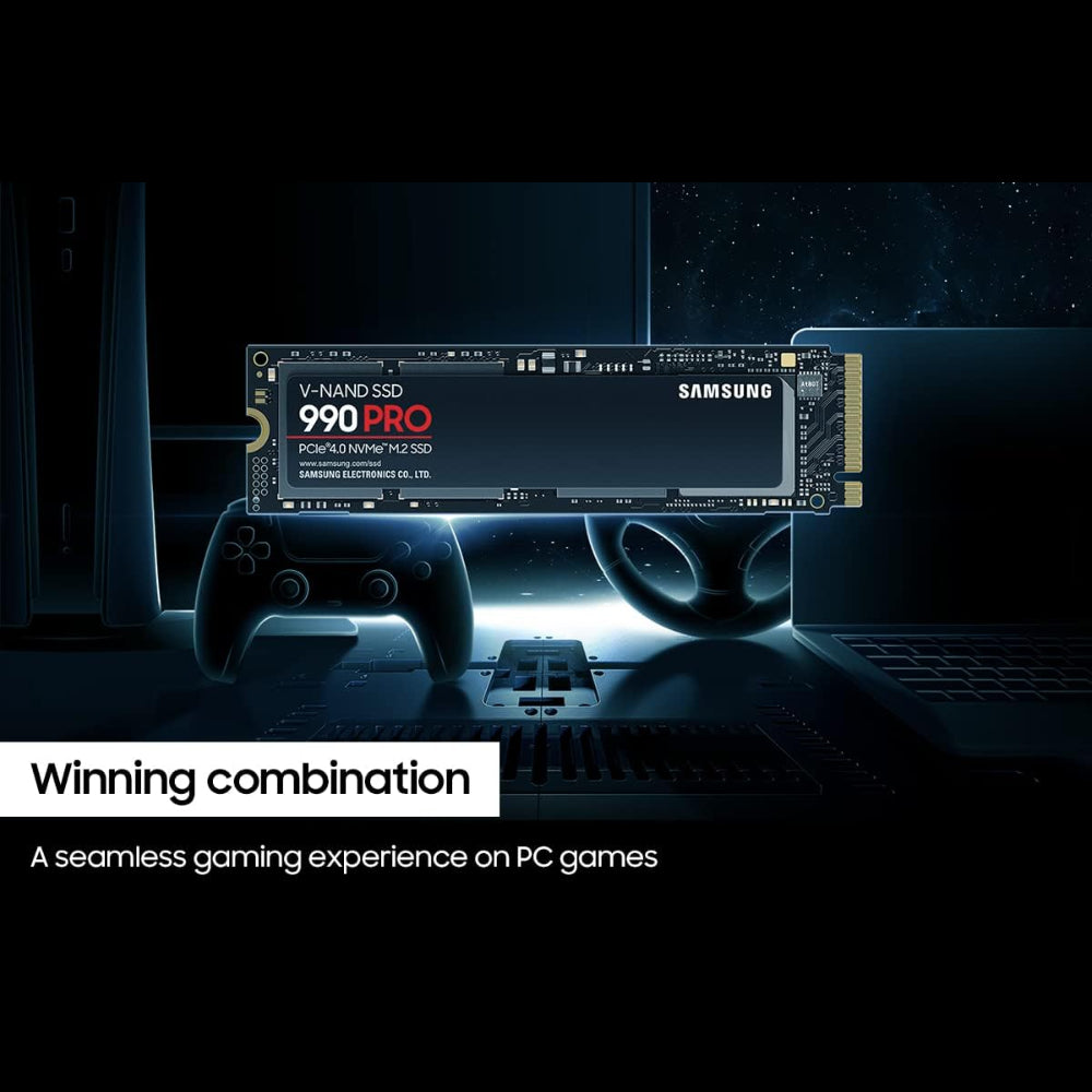 درايف NVMe M.2 SSD سامسونج 990 برو سعة 1 تيرابايت - 7450 ميجابايت/ثانية