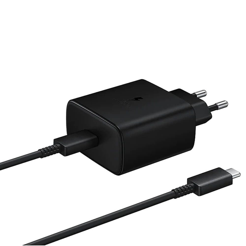 شاحن سامسونج PD مع كابل USB-C - بقوة 45 وات