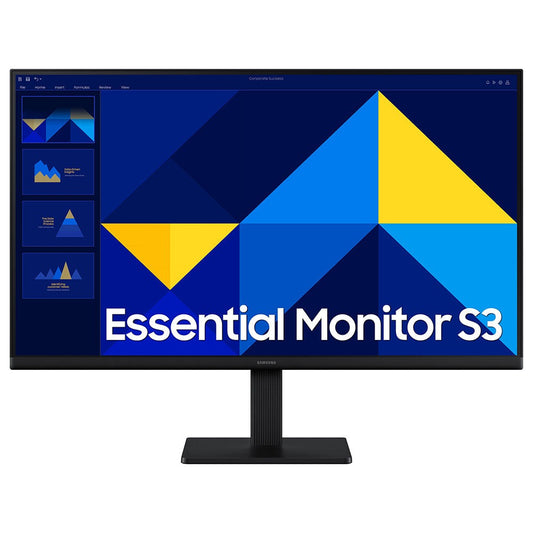 Samsung Essential S3 IPS FHD Gaming Monitor, 27 Inch - LS27D302GAUXEN
