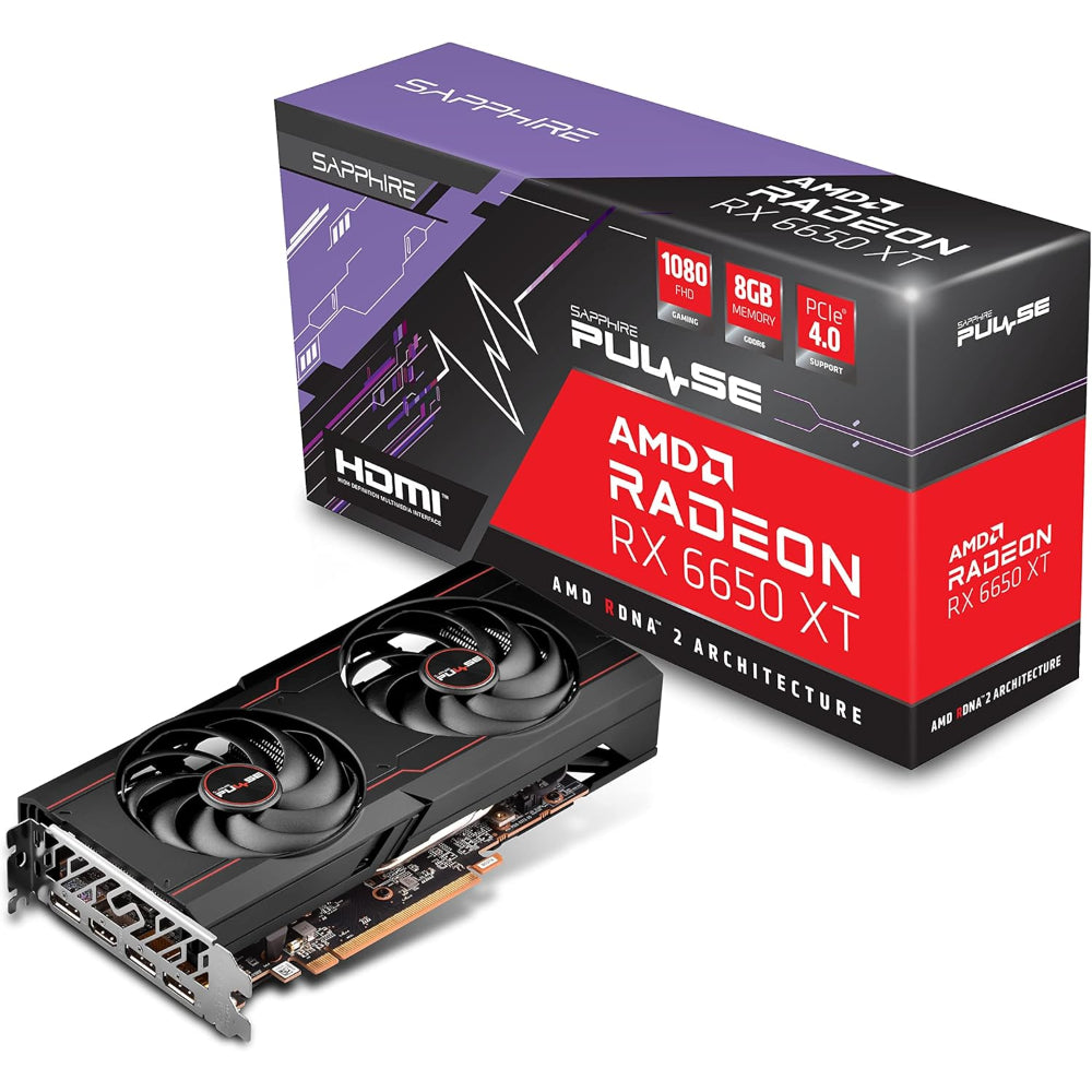 Sapphire Pulse AMD Radeon RX 6650 XT 8GB GDDR6 Graphics Card