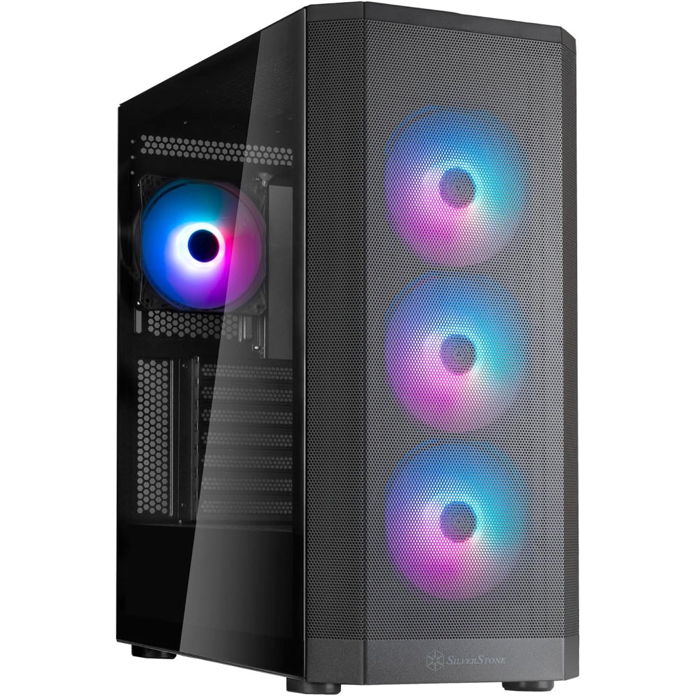 SilverStone FARA 514X ATX Mid-Tower PC Case with 4 ARGB Fans