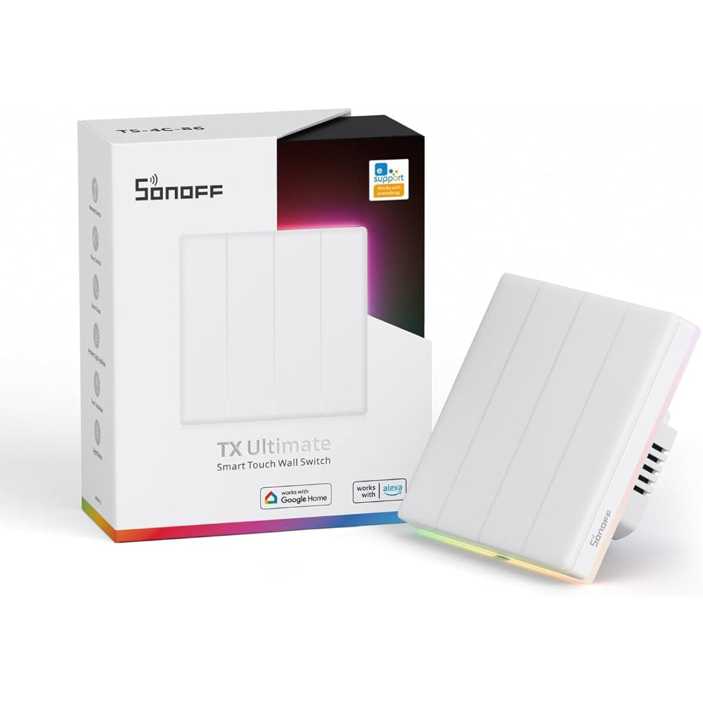 Sonoff T5-4C-86 Smart Touch Wall Switch