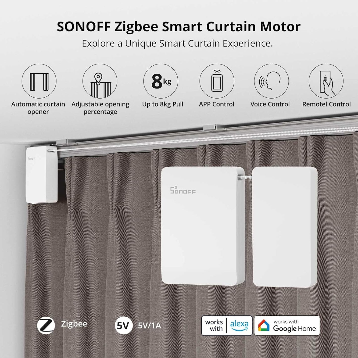 Sonoff Zigbee Smart Curtain Motor