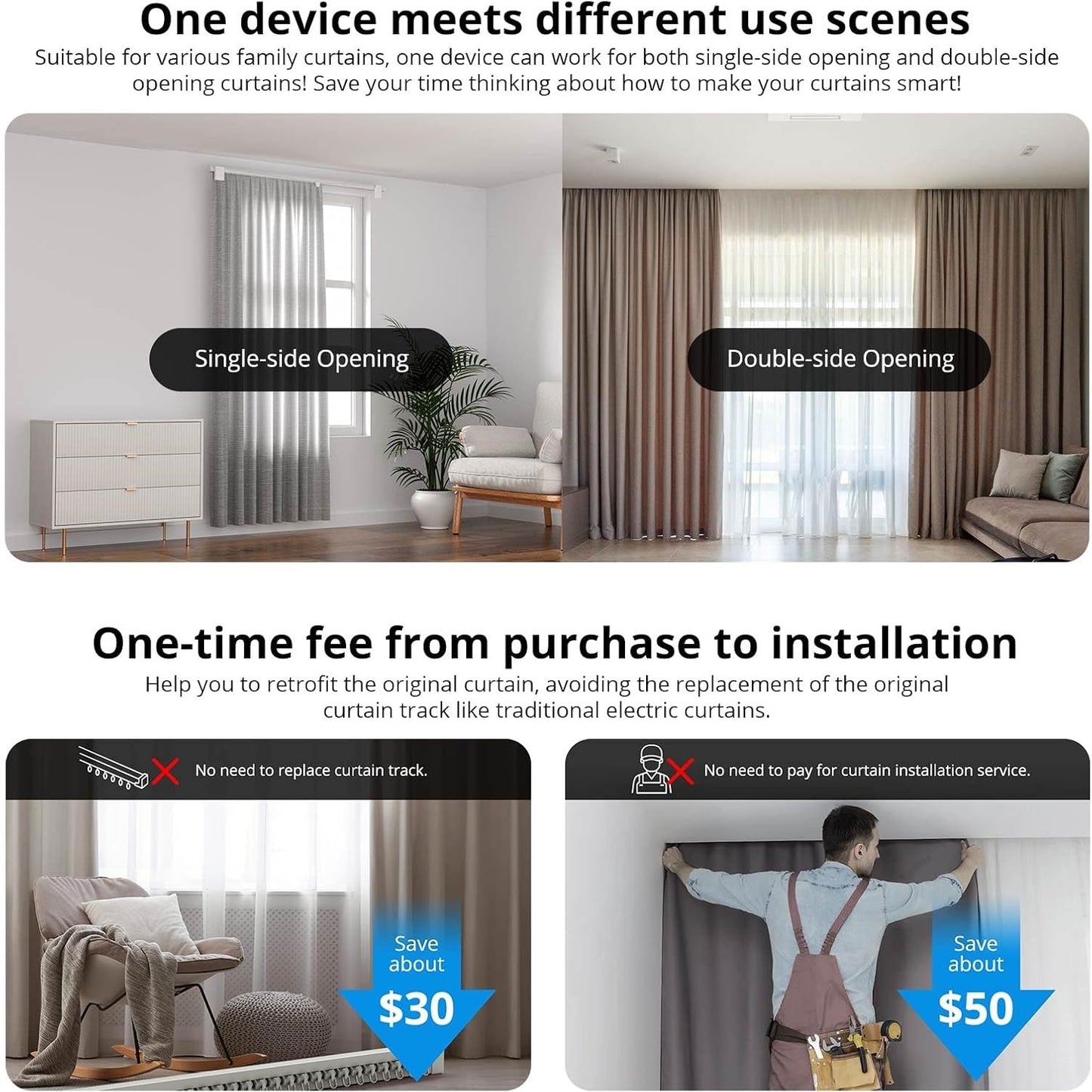 Sonoff Zigbee Smart Curtain Motor