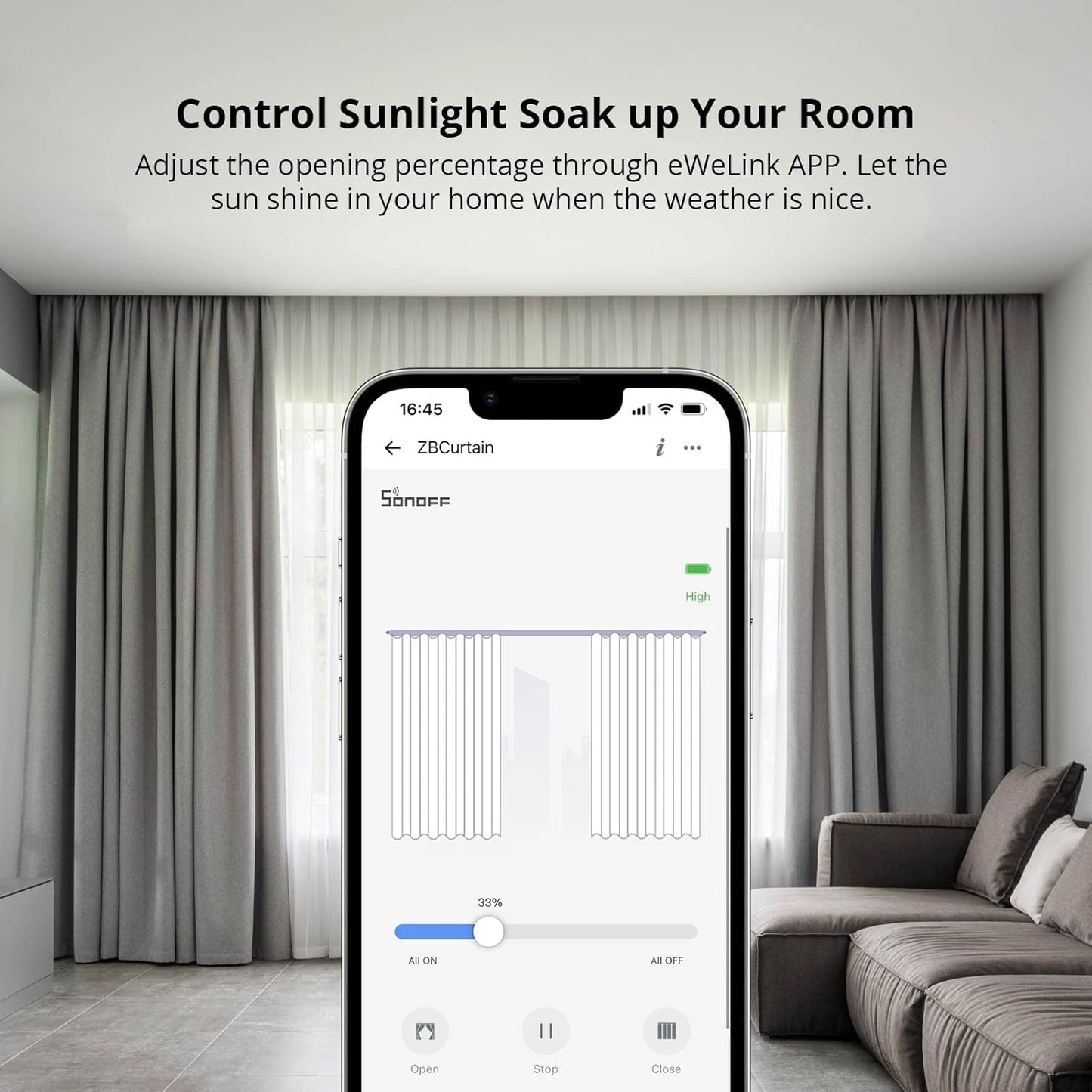 Sonoff Zigbee Smart Curtain Motor