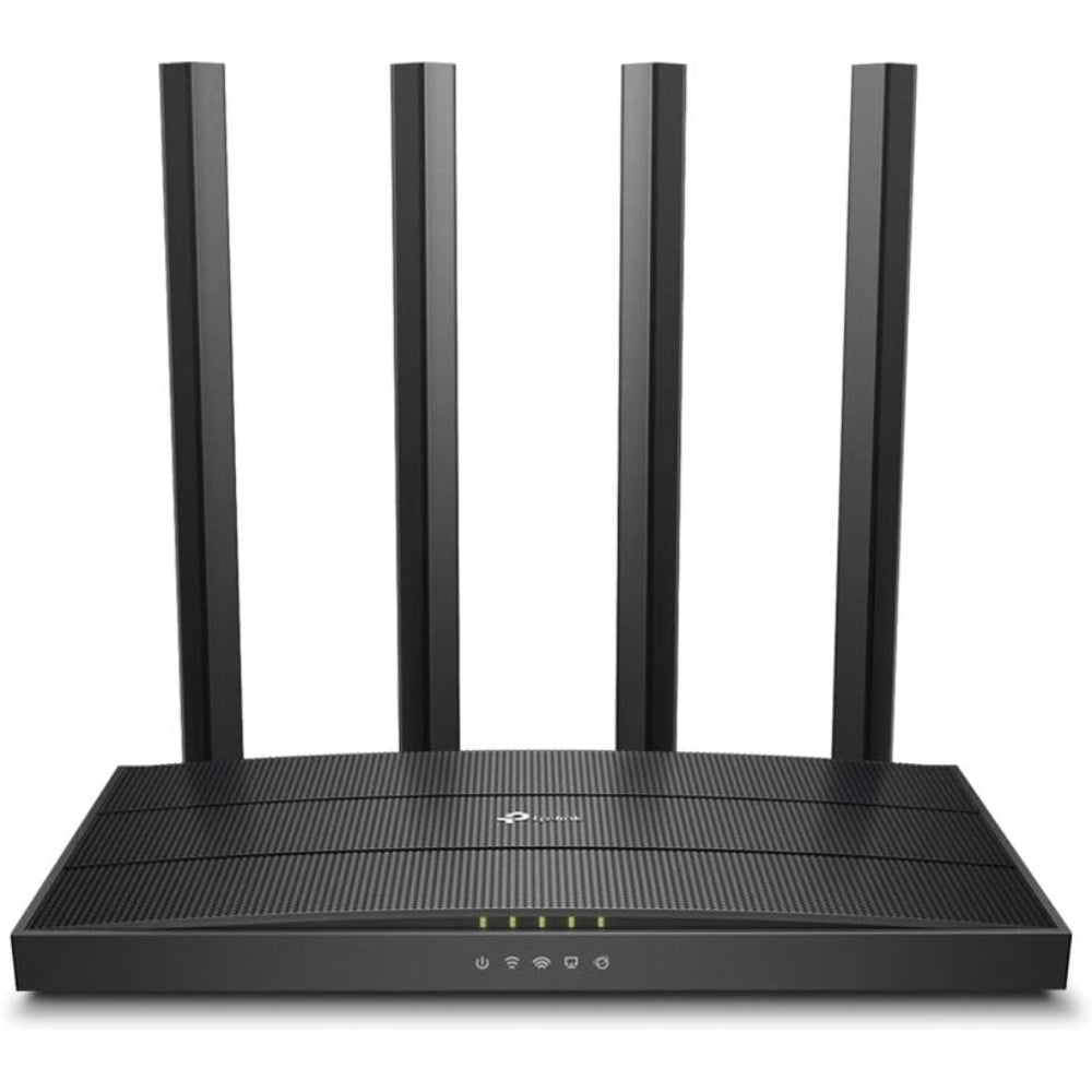 TP-Link Archer C6 AC1200 Dual Band Router, 5 Ports, 1200Mbps