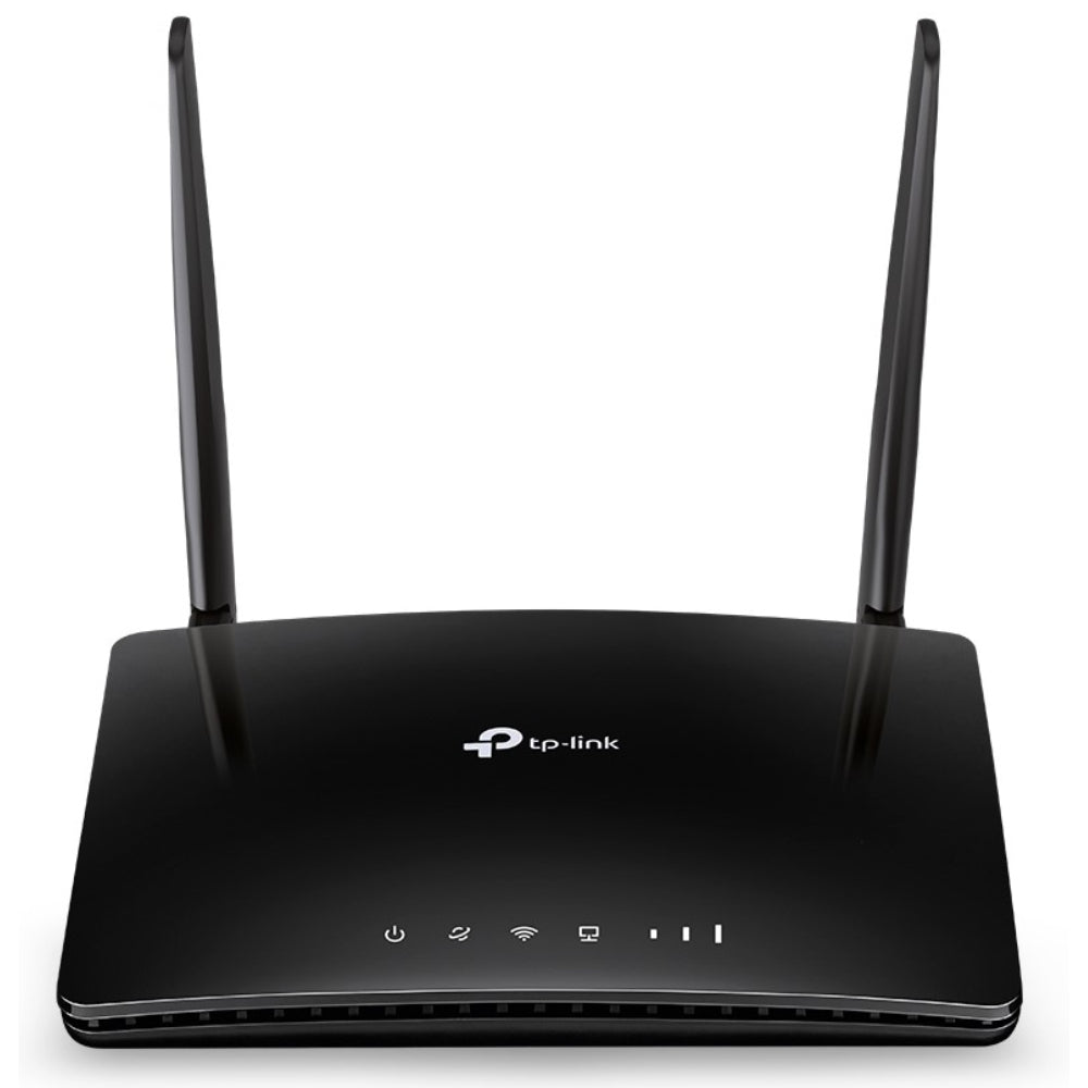 TP-Link Archer MR200 AC750 Dual Band 4G LTE Router, 4 Ports, 750Mbps