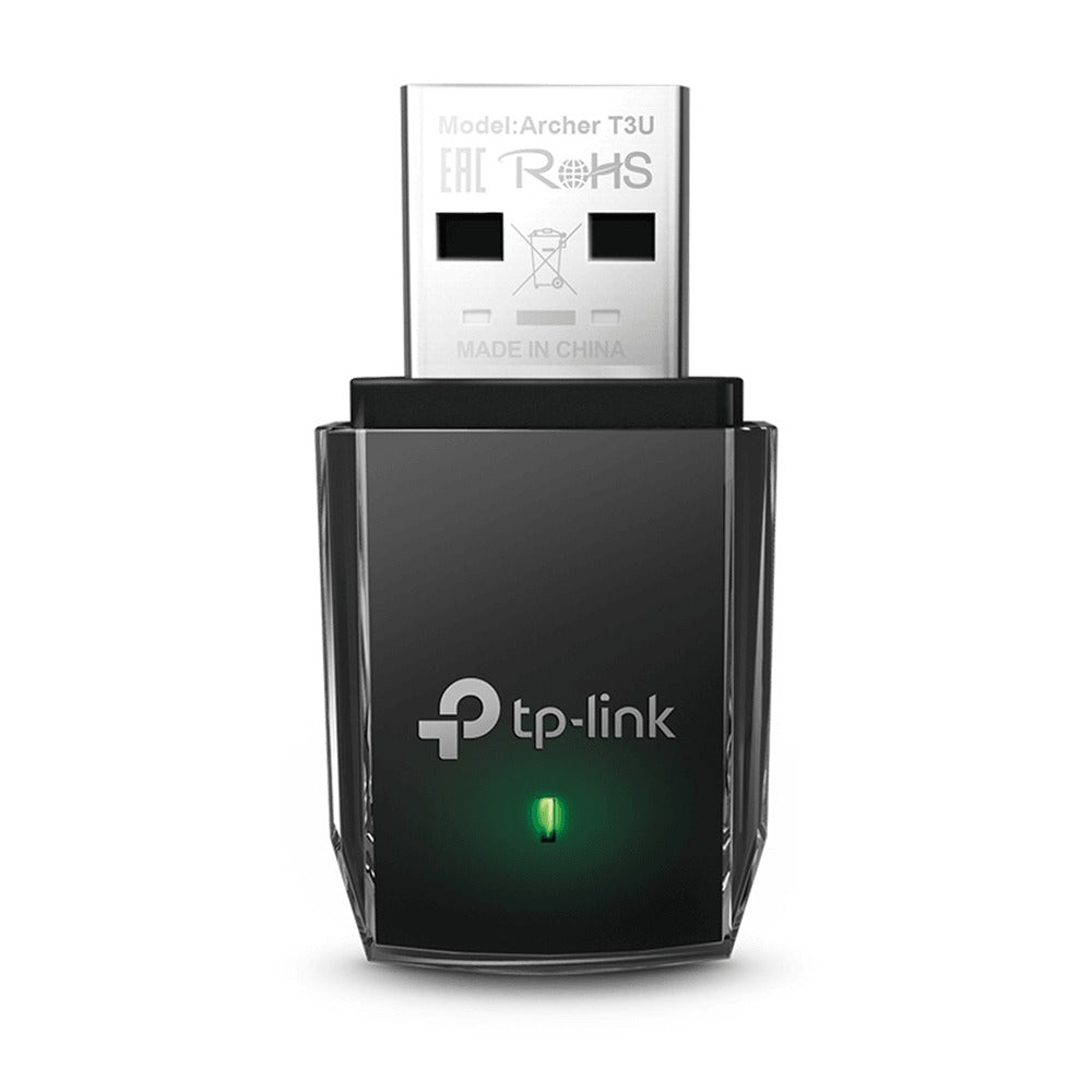 محول USB واي فاي تي بي لينك ارتشر T3U، سرعة 1300 ميجابت في الثانية