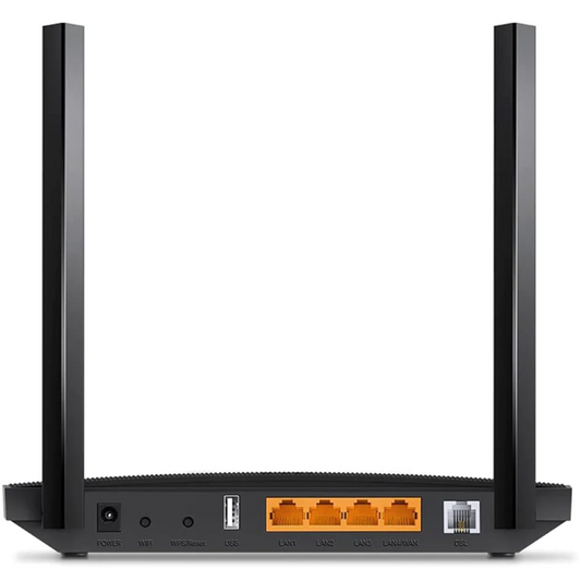 TP-Link Archer VR400 VDSL/ADSL Modem Router, 4 Ports, 1200Mbps