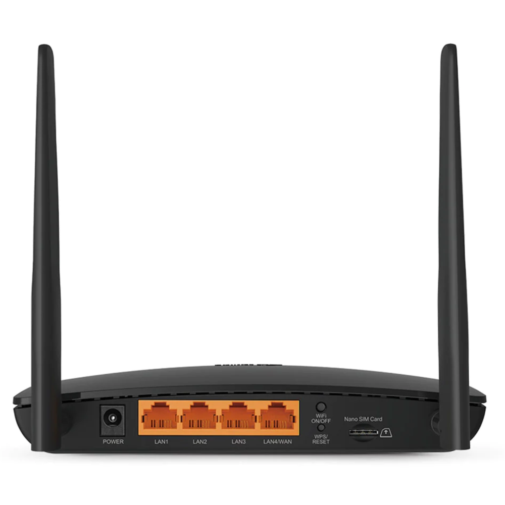 TP-Link TL-MR6400 4G Router, 4 Ports, 300Mbps