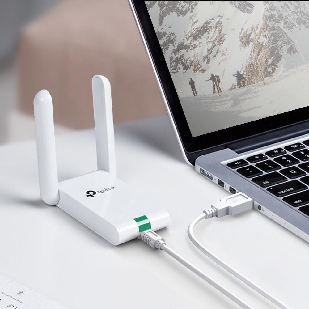 محول واي فاي USB تي بي لينك TL-WN822N، سرعة 300 ميجابت في الثانية