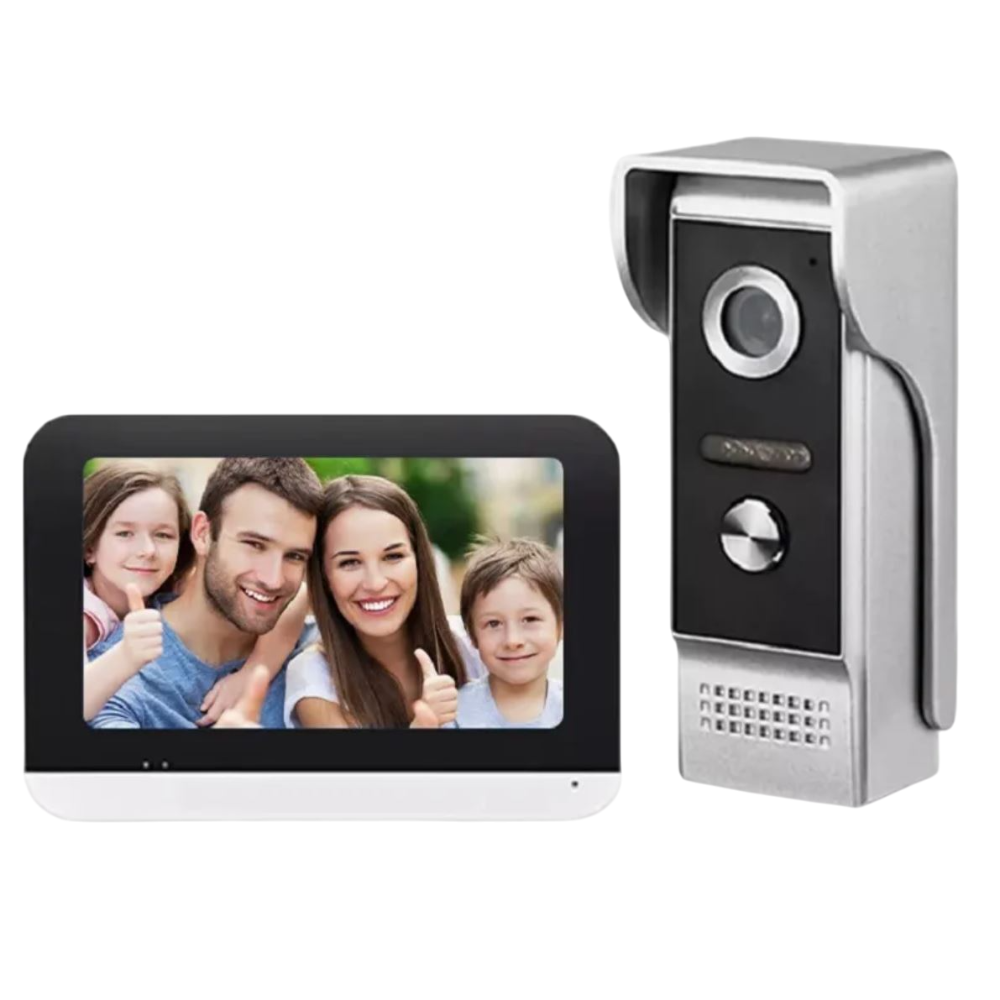 Smart Wi-Fi Doorbell, with Camera and Mobile App - V70MT-M4-HD
