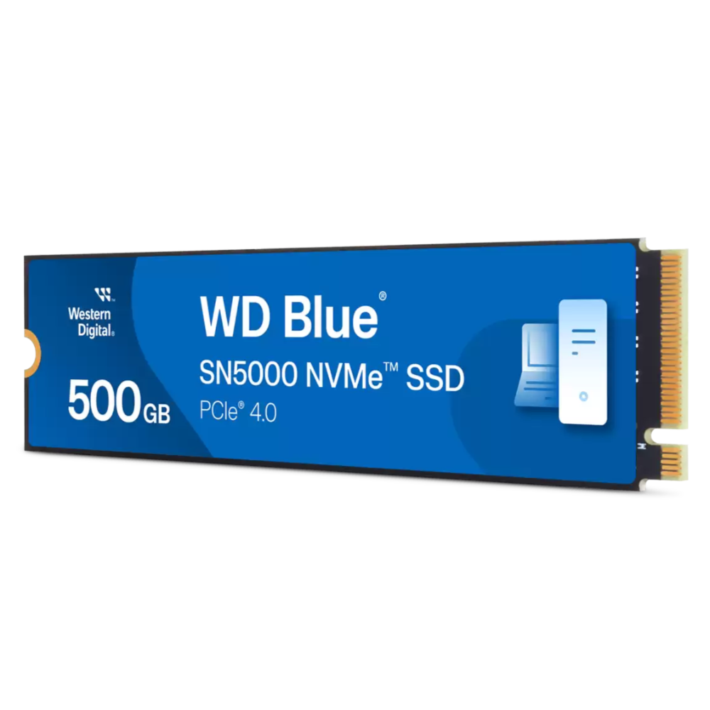 Western Digital Blue SN5000 NVMe M.2 SSD 500GB - 5000MB/s