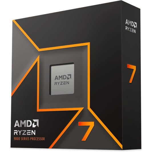 AMD Ryzen 7 9700X Processor, 8 Cores, 16 Threads, AMD Radeon Graphics, AM5