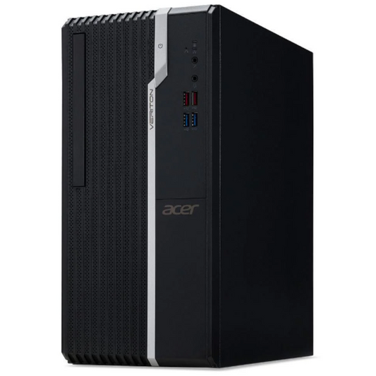 Acer Veriton VS2680G Desktop, Intel Core i3-10105, Intel UHD Graphics, 4GB RAM, 1TB HDD