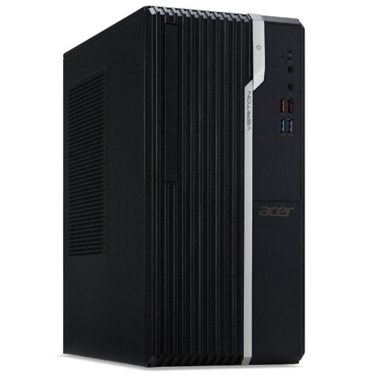 Acer Veriton VS2680G Desktop, Intel Core i3-10105, Intel UHD Graphics, 4GB RAM, 1TB HDD