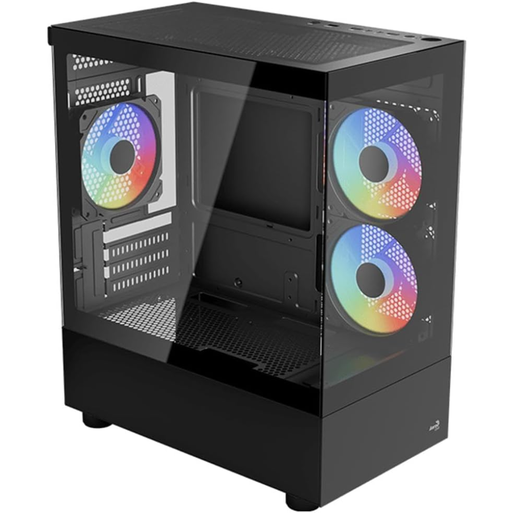 AeroCool Viewport Mini PC Case with 3 ARGB Fans