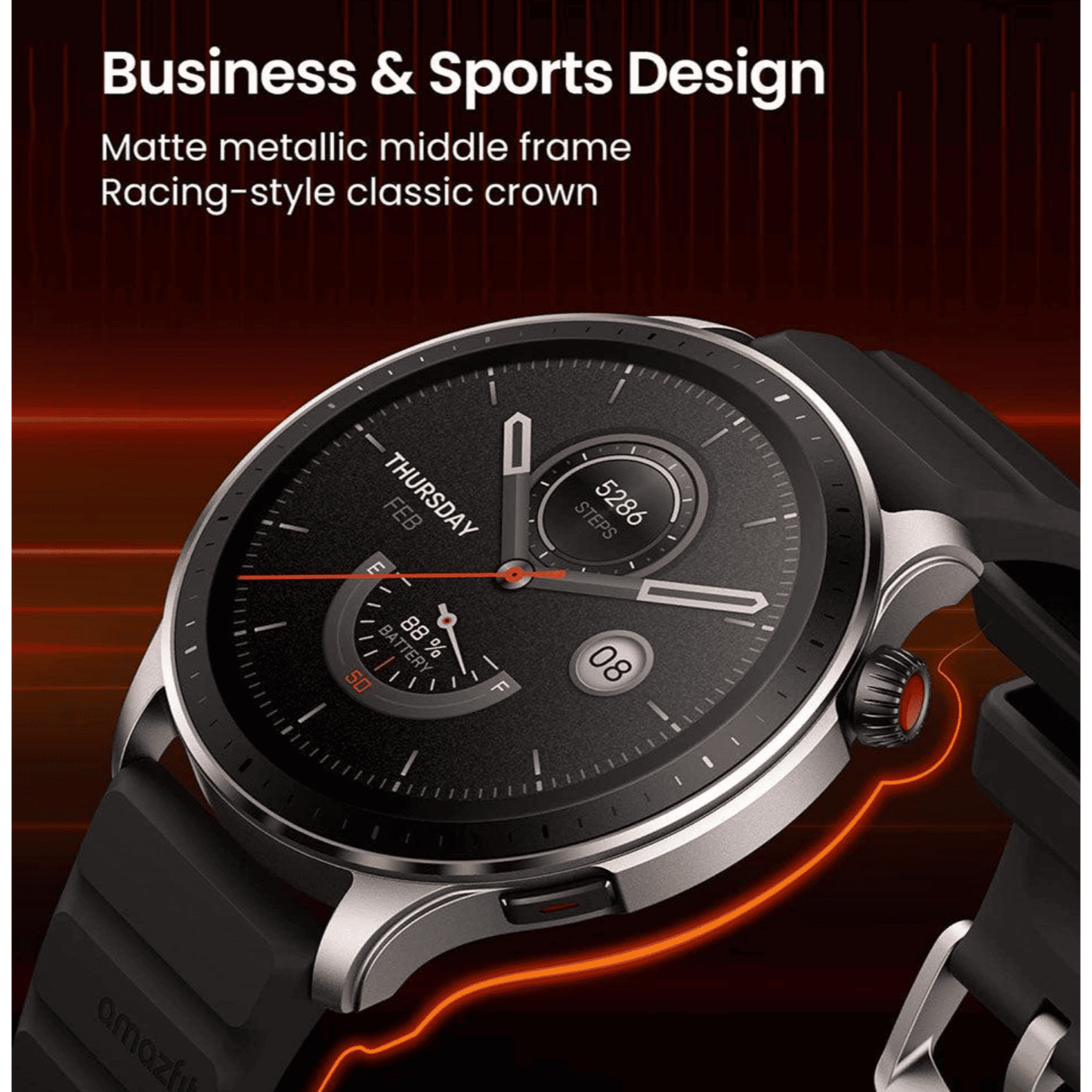 Amazfit GTR 4 Smartwatch, 46mm