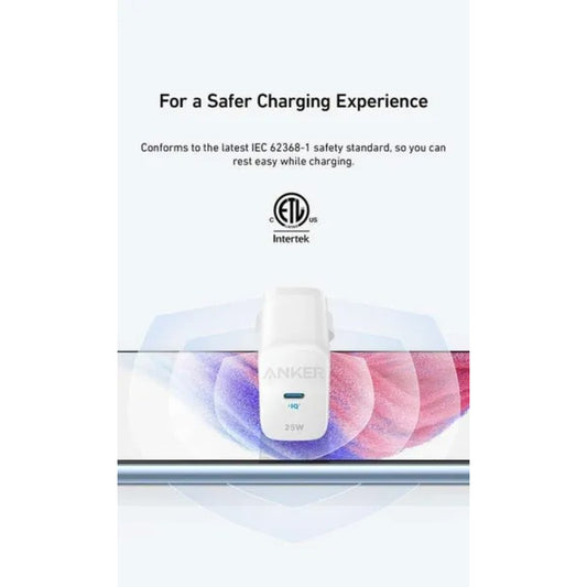 Anker 312 A2642G21 Charger Power Adapter - 25W