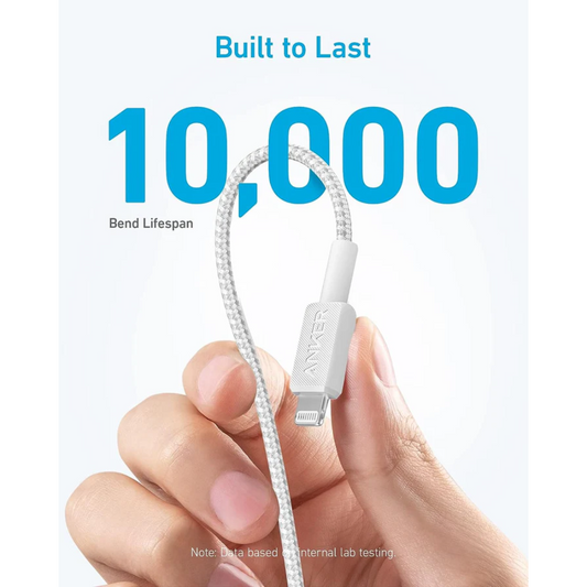 Anker 322 A81B6H21 USB-C to Lightning Cable, 60W - 1.8 Meter