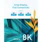 كابل HDMI انكر A8742H11 بدقة 8K/4K - طول 1.8 متر