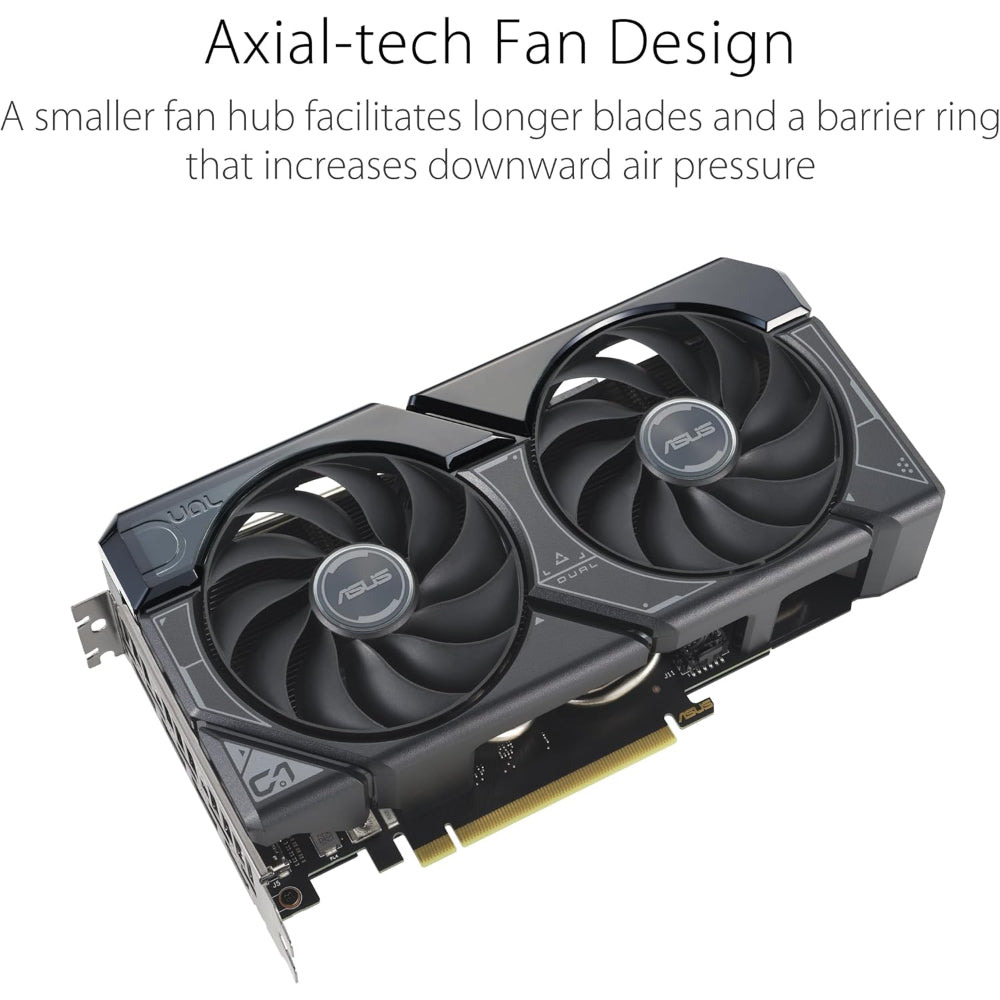 Asus Dual GeForce RTX 4060 OC 8GB GDDR6 Graphics Card
