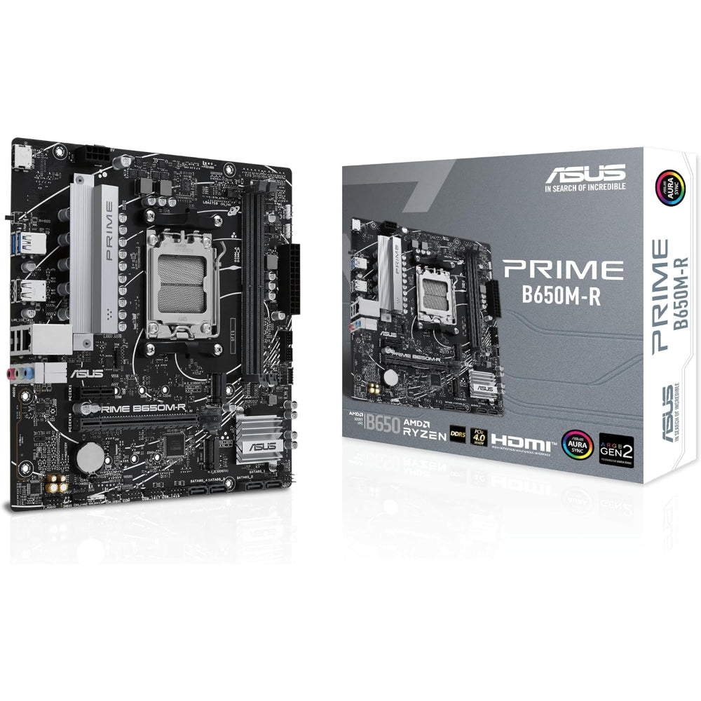 مازر بورد اسوس برايم B650M-R، مقبس AM5، ذاكرة DDR5