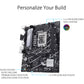 Asus PRIME B760M-K D4 Motherboard, LGA 1700 Socket, DDR4 Memory