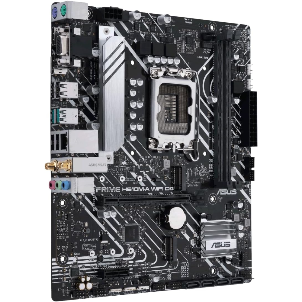 مازر بورد اسوس برايم H610M-A واي فاي D4، مقبس LGA 1700، ذاكرة DDR4